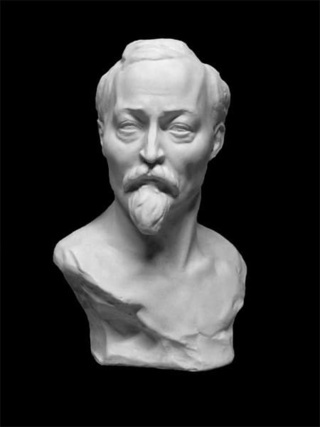 Бюст Дзержинский, гипс(арт.10-142)
